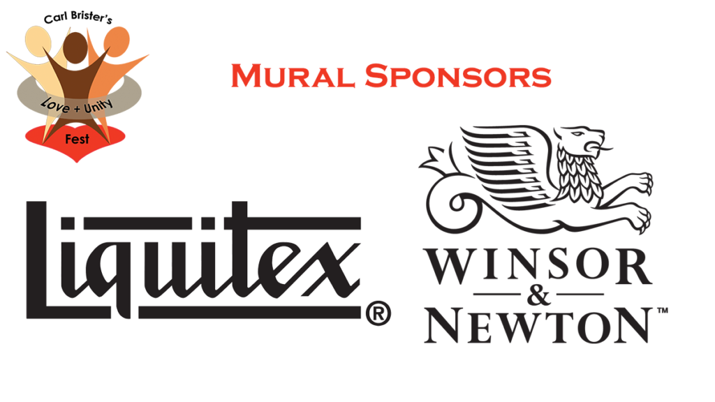 2021 Mural Sponsors - Liquitex and Winston & Newton