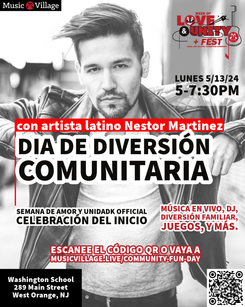 Community Fun Day flyer in Espanol